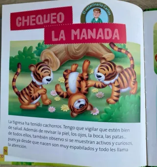 Colección de libros mis animales del zoo