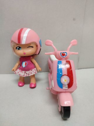 Muñeca Barriguitas con Moto RF41