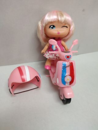Muñeca Barriguitas con Moto RF41