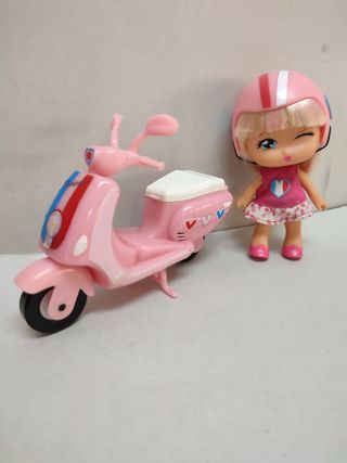Muñeca Barriguitas con Moto RF41