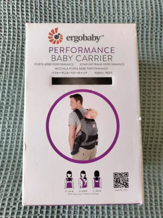 Mochila PortaBebé Ergobaby Performance 0-4 años