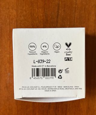 WONDERMASK Mascarilla COCUNAT Tamaño 13ml