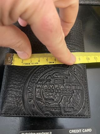 Portafoglio The Bridge Uomo Nero