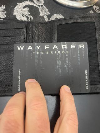 Portafoglio The Bridge Uomo Nero