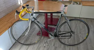 Bici carretera vintage Campagnolo quadro carbono