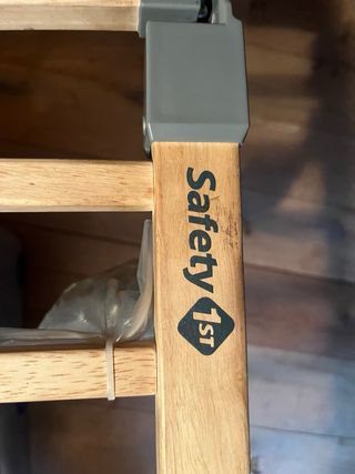 Barrera Seguridad Escalera Bebé Madera