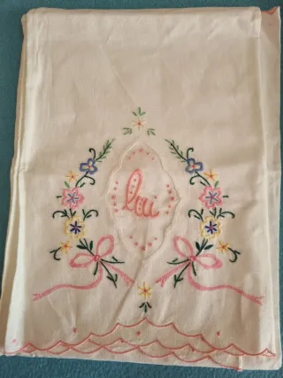 Coppia Asciugamani Ricamati Lui & Lei