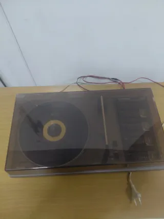 Giocatore di dischi Philips Stereo 400 Vintage anni '70