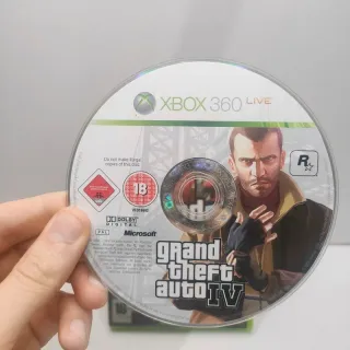 Grand Theft Auto IV GTA 4 + Mappa Xbox 360 ITA