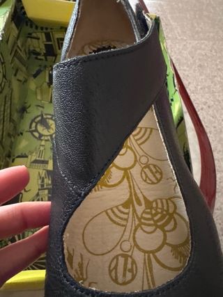 Zapatos Fly London Morado/Amarillo