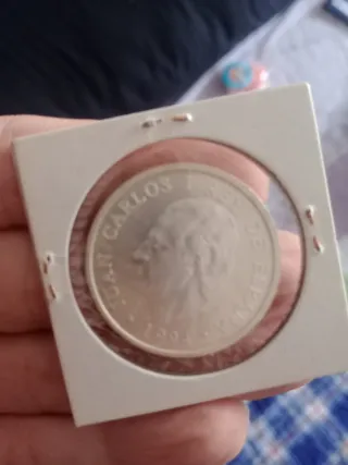 Moneda Plata 2000 PTAS España 1994 FMI