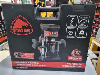 Fresadora a batería Stayer