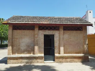 Modello di edificio per stazione Huelva-Sevilla per trenini scala N o H0