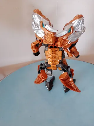 Robot Transformers Arancione e Argento