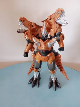 Robot Transformers Arancione e Argento