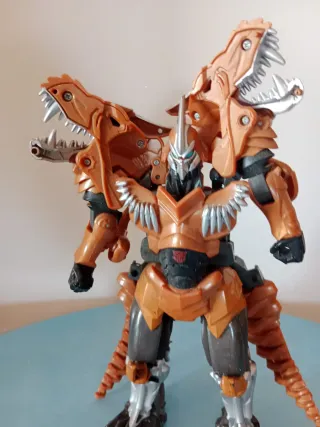 Robot Transformers Arancione e Argento