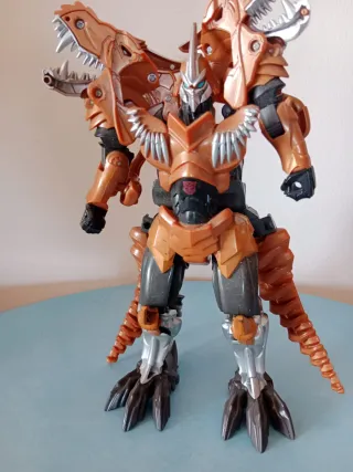 Robot Transformers Arancione e Argento