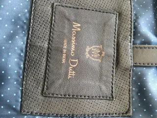 Cazadora Piel Massimo Dutti Negra Talla M