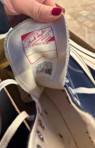 Converse Chuck Taylor Bota T.40 Azul marino