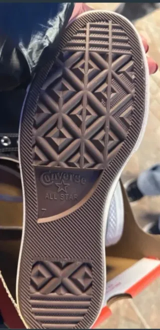 Converse Chuck Taylor Bota T.40 Azul marino