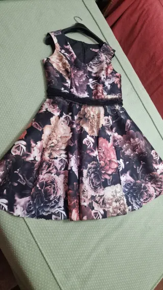 Vestido corto ceremonia o fiesta, tienda olimara