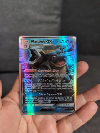 Pack Cartas Pokémon Raichu GX y Blastoise GX