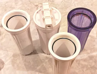 Lote 3 Portafiltros Agua repuestos