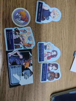 Pegatinas anime THANKS!