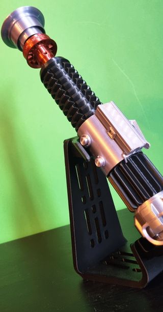 Espada Sable Laser de Luz Obi Wan Ep III + Soporte