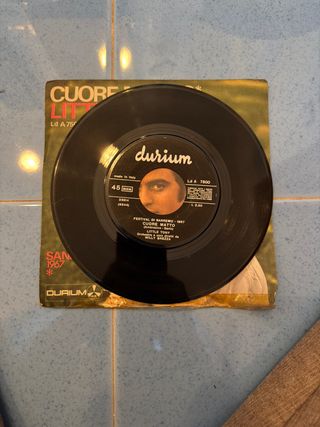 Vinile Durium 45 giri Cuore Matto