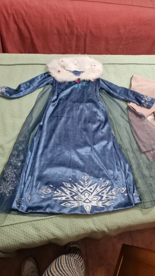 Disfraz Niña Frozen Talla 6