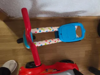 Bicicleta infantil con estrellas