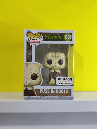 Funko Pop Puss in Boots 1596 Amazon Exclusive