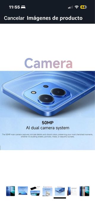 Xiaomi Redmi 15C 256GB 8GB RAM Nuevo