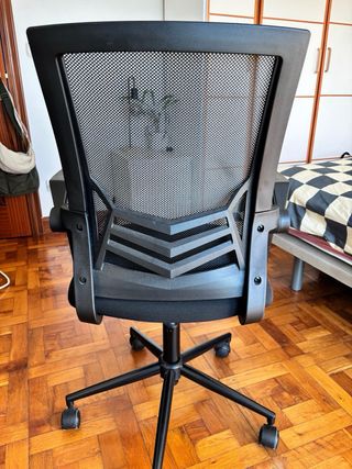 Silla de oficina estudio negra nueva