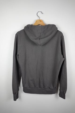 Sudadera Carlsberg Gris Logo Rojo Bordado Talla M