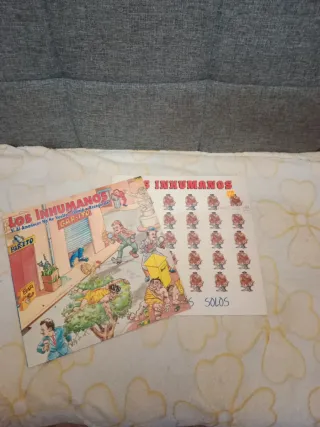 2 Vinilos Los Inhumanos