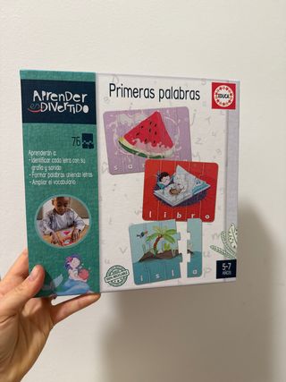 Puzzle EDUCA Primeras Palabras 76 Piezas