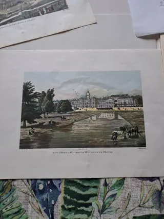 4 Láminas Antiguas Londres