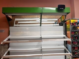 Scaffale espositivo per frutta e verdura