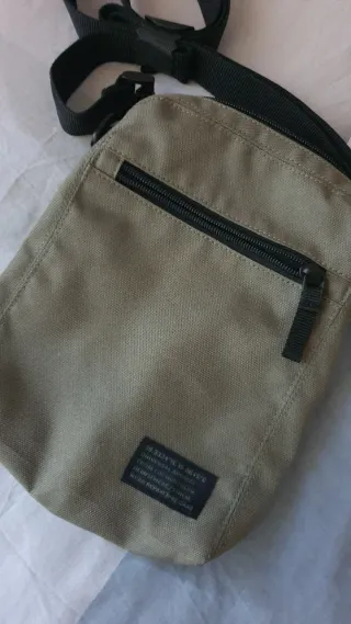 Borsello H&M uomo khaki sacca borsa tracolla