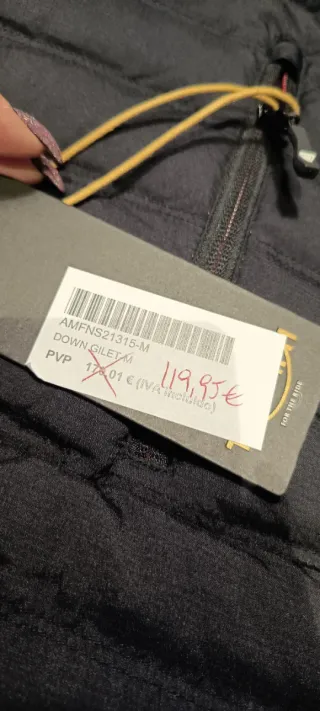 Chaleco Triumph Negro Talla M MFNS21315-M