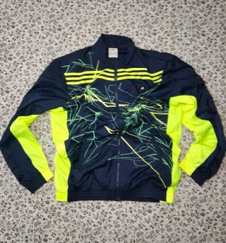 Chaqueta Vintage Adidas Azul y Verde
