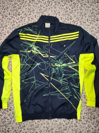 Chaqueta Vintage Adidas Azul y Verde