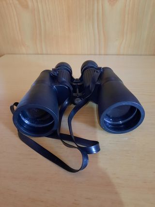 Binocolo nero con tracolla