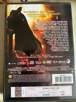 Batman - O Início de Christopher Nolan