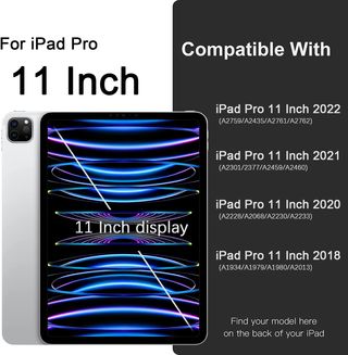 Cover magnetica iPad Blu