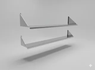 Estanterías a medida inox/aluminio/acero