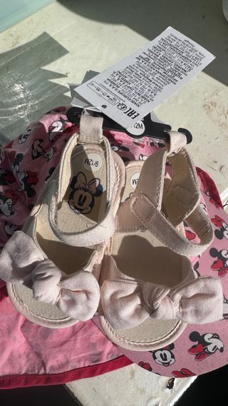 Sandalias Minnie Mouse bebé 9/12M