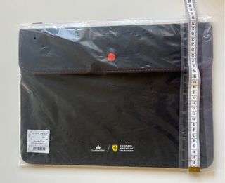 Funda Portátil Banco Santander Ferrari Negra